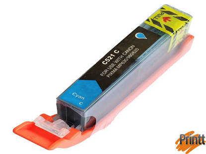 Immagine di CARTUCCIA INK COMPATIBILE PER CANON CLI-521C CIANO