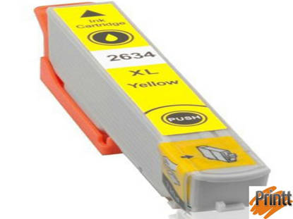 Immagine di CARTUCCIA INK COMPATIBILE PER EPSON C13T26344010 GIALLO