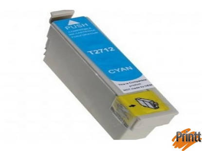 Immagine di CARTUCCIA INK COMPATIBILE PER EPSON T2712 CIANO