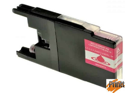 Immagine di CARTUCCIA INK COMPATIBILE PER BROTHER LC-1240/ 1280 MAGENTA