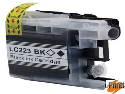 Immagine di CARTUCCIA INK COMPATIBILE PER BROTHER LC223BK NERO