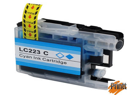 Immagine di CARTUCCIA INK COMPATIBILE PER BROTHER LC223C CIANO