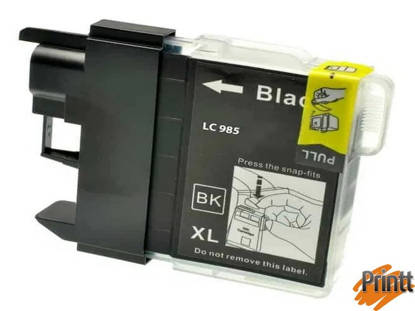 Immagine di CARTUCCIA INK COMPATIBILE PER BROTHER LC-985 NERO