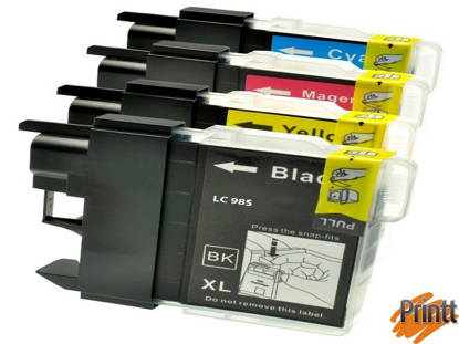 Immagine di CARTUCCIA INK COMPATIBILE PER BROTHER  KIT (1N,1C,1M,1G)