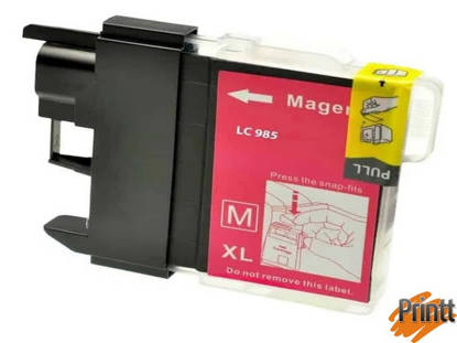 Immagine di CARTUCCIA INK COMPATIBILE PER BROTHER LC-985 MAGENTA