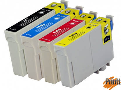 Immagine di CARTUCCIA INK COMPATIBILE PER EPSON  KIT (1N,1C,1M,1G)