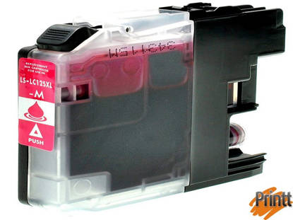 Immagine di CARTUCCIA INK COMPATIBILE PER BROTHER LC125M MAGENTA