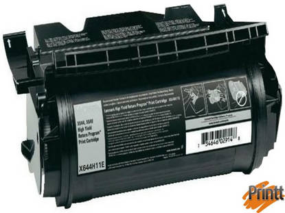 Immagine di CARTUCCIA TONER COMPATIBILE PER LEXMARK 0X644H11E NERO 21.000 COPIE