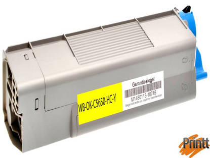 Immagine di CARTUCCIA TONER COMPATIBILE PER OKI 43872305 GIALLO 2.000 COPIE