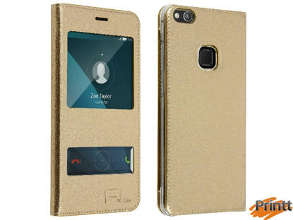 Immagine di Custodia Book essential P10 lite oro