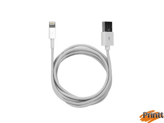 Immagine di Cavo alimentazione Lightning 2mt
per iPad / iPhone / iPod. Lunghezza 200 cm.