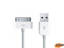 Immagine di CAVO USB ORIGINALE APPLE 8PIN IPHONE 4 WHITE 1 METRO BULK