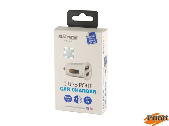 Immagine di Alimentatore da Auto 2 Porte USB 5V