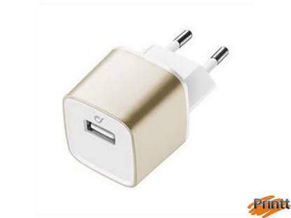 Immagine di Caricabatteria rete iphone usb oroCellularline