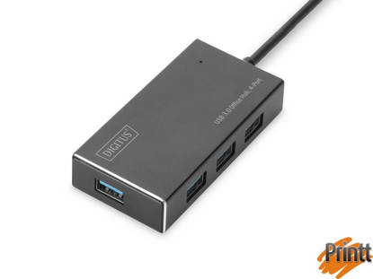 Immagine di HUB 4 PORTE USB 3.0 CON ALIMENTATORE