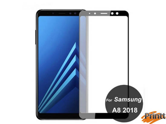 Immagine di VETRO TEMPERATO GLASS&GO SAMSUNG GALAXY A8