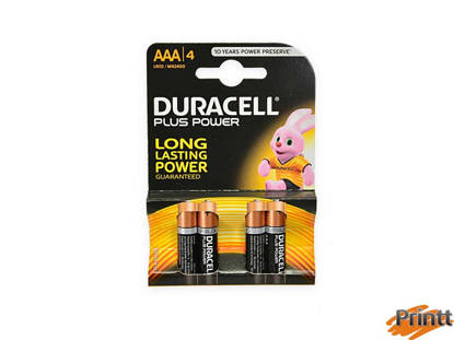 Immagine di Duracell Mini Stilo Plus Power