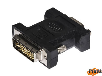 Immagine di ADATTATORE DVI 24+5 MASCHIO - VGA FEMMINA