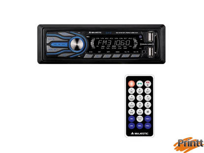 Immagine di AUTORADIO Majestic RDS FM- 2 USB/AUX/BT SD-249 NO DAB