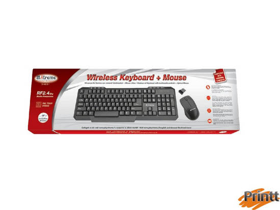 Immagine di Tastiera+Mouse combo wireless 2,4ghz IT