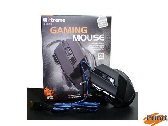 Immagine di MOUSE GAMING KUDO USB OTTICO 3D ALTA RISOLUZIONE XTREME