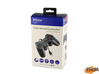 Immagine di JOYPAD PLAYSTATION 3 COMPATIBILE WIRED XTREME