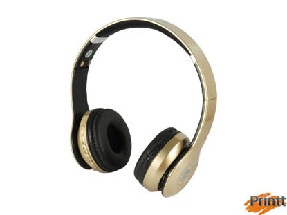 Immagine di HEADPHONE WIRELESS BT ZURIGO GOLD