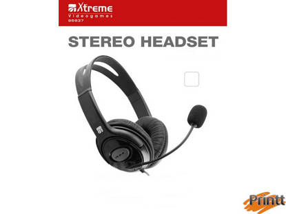 Immagine di CUFFIA CON MICROFONO XTREME STEREO