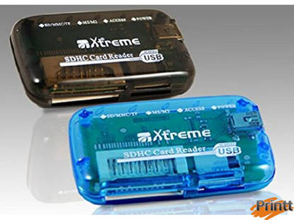 Immagine di CARD READER CR615 USB 2.0 SD/MMC/MS XTREME