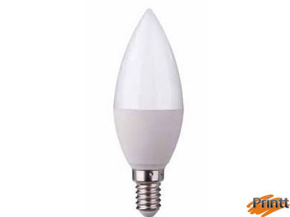 Immagine di Lampadina Dya 6W, E14, candela Luce calda 3000K