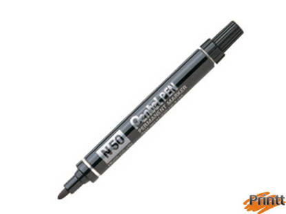 Immagine di MARCATORE PENTEL PEN N50 NERO P.TONDA