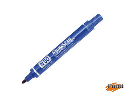 Immagine di MARCATORE PENTEL PEN N50 BLU P.TONDA