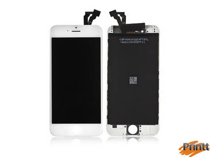 Immagine di Vetro + Display Iphone 6 PLUS Bianco PREMIUM