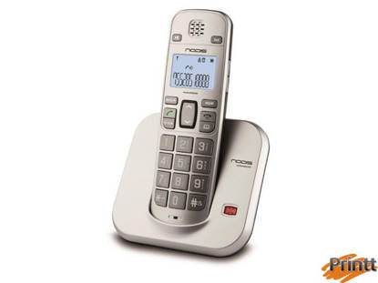 Immagine di TELEFONO CORDLESS BIG BUTTON SILVER KOMODO NODIS