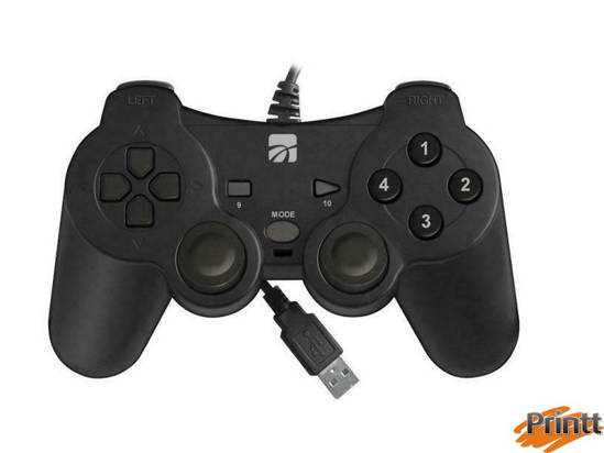 Immagine di TECHMADE JOYPAD USB 2.0 PER PC 6PULSANTI PROGRAMMABILI