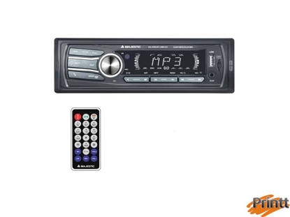 Immagine di AUTORADIO Majestic RDS FM- USB/AUX/BT SA-400 NO RADIO