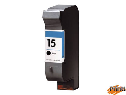 Immagine di CARTUCCIA INK COMPATIBILE PER HP HP15 C6615D NERO