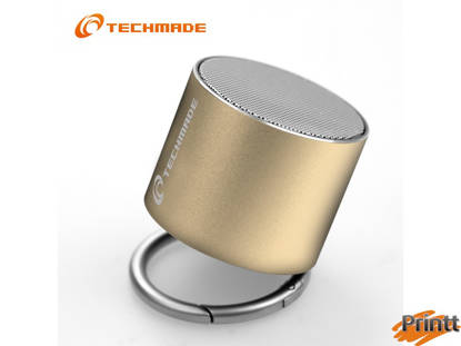 Immagine di TECHMADE SPEAKER GOLD PORTATILE BLUETOOTH