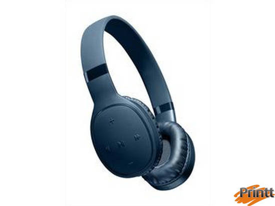 Printt. CUFFIE PUMP BASS KOSMOS BLUETOOTH BLU