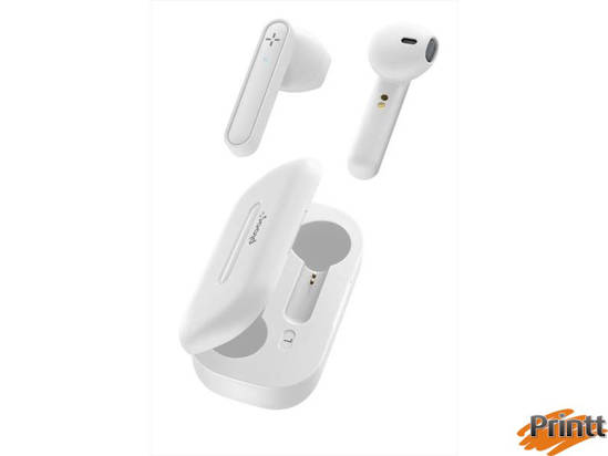 Immagine di AURICOLARI BLUETOOTHTWS CAPSULA BIANCO PLOOS