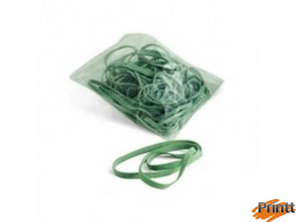 Immagine di ELASTICO FETTUCCIA VERDE Ø120 8mm SACCO DA 1KG