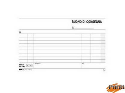 Immagine di BLOCCO BUONI DI CONSEGNA 50/50 12X17,5CM RIC E5197C