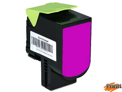 Immagine di CARTUCCIA TONER COMPATIBILE PER LEXMARK 80C2SM0 MAGENTA 2.000 COPIE