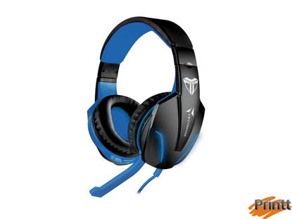 Immagine di TECHMADE CUFFIE GAMING MULTIMEDIALI FL1 BLU