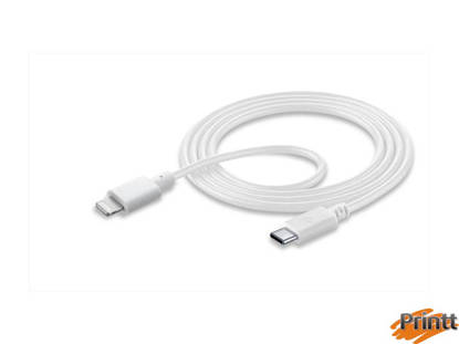 Immagine di CAVO USB 1M USB-C TO APPLE BIANCO