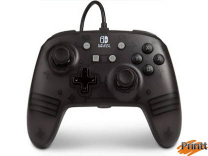 Immagine di CONTROLLER POWER A- WIRED NINTENDO SWITCH - BLACK FROST