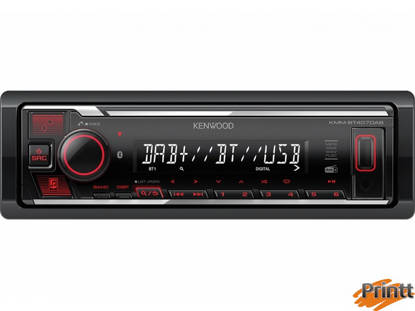 Immagine di Autoradio multimediale digitale con Bluetooth e radio digitale DAB + integrati.