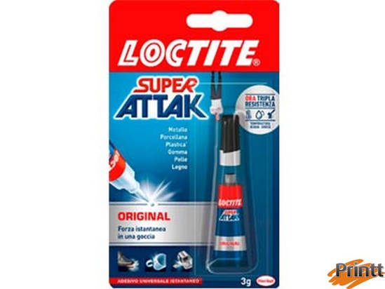 Immagine di COLLA SUPER ATTAK 4gr Original