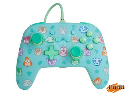 Immagine di CONTROLLER POWER A- WIRED NINTENDO SWITCH - ANIMAL CROSSING NEW H