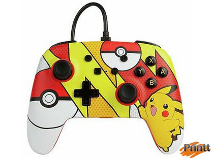 Immagine di CONTROLLER POWER A- WIRED NINTENDO SWITCH - PIKACHU POP